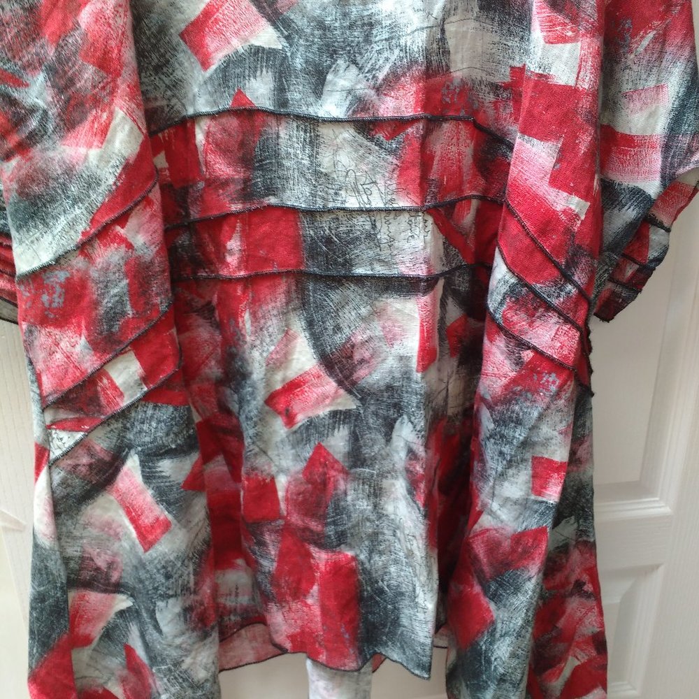 Linen Tunic Top - Picture 2 of 10